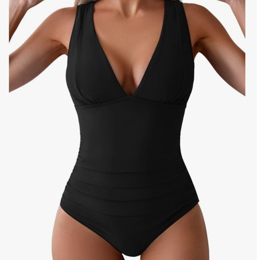 NWT Eomini is one piece swimsuit tummy control  S Small - Picture 2 of 8